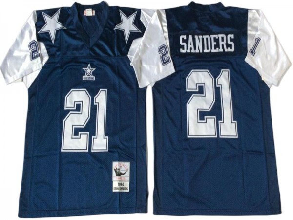 Maillot Dallas Cowboys Deion Sanders - Wilson - Taille L - Occasion